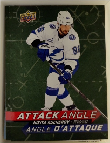 2025-26 Upper Deck Tim Hortons Attack Angle #AA4 Nikita Kucherov — front