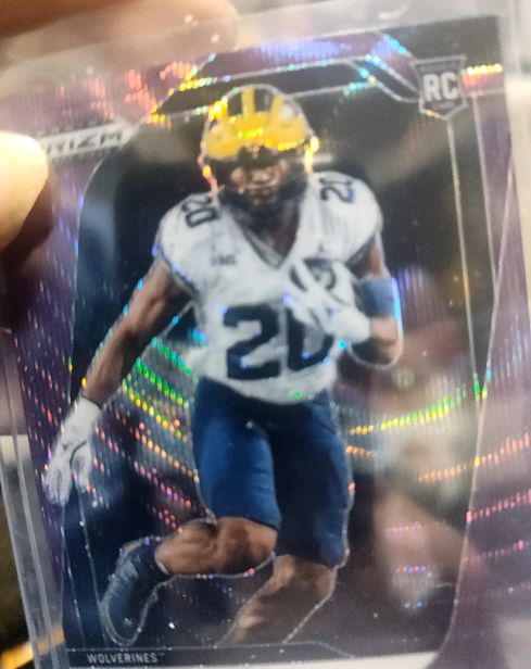 2025 Panini Prizm Draft Picks #64 Kalel Mullings — front