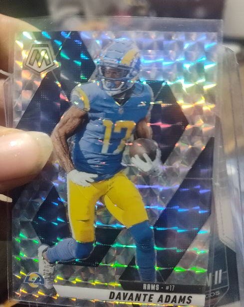2025 Panini Mosaic Football #38 Davante Adams — front
