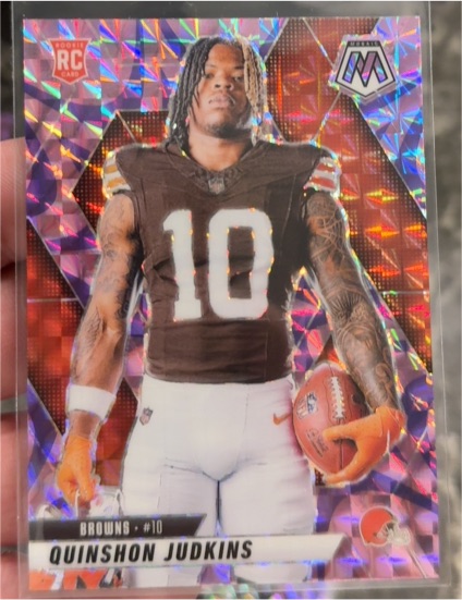 2025 Panini Mosaic #276 Quinshon Judkins — front