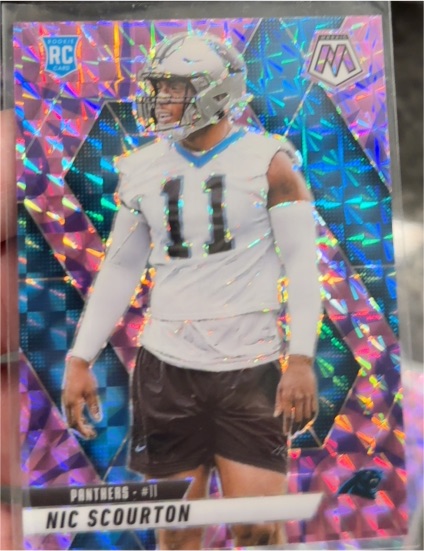 2025 Panini Mosaic #391 Nic Scourton — front