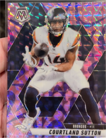 2025 Panini Mosaic #64 Courtland Sutton — front