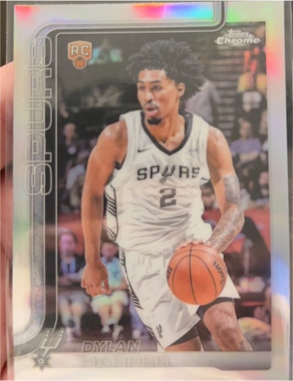 2025-26 Topps Chrome #252 Dylan Harper — front