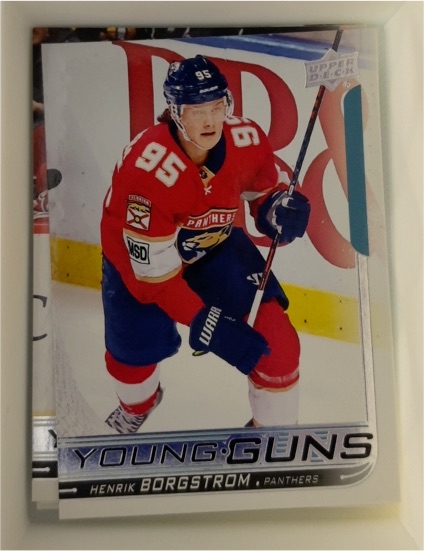 2018-19 Upper Deck #461 Henrik Borgstrom — front
