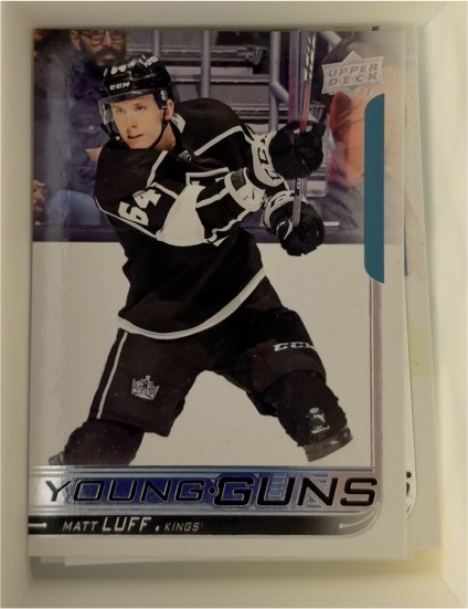 2018-19 Upper Deck #462 Matt Luff Young Guns — front