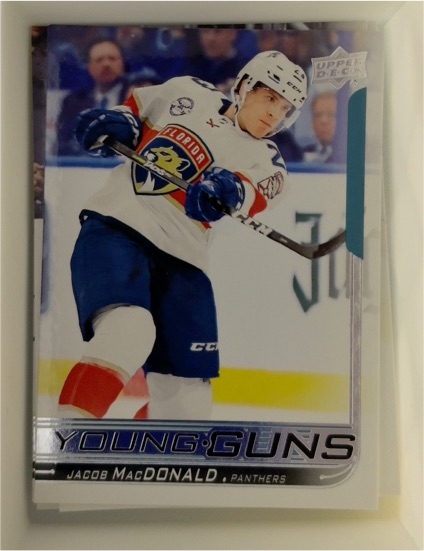 2018-19 Upper Deck #465 Jacob MacDonald — front
