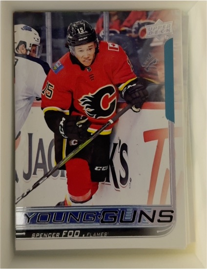 2018-19 Upper Deck Young Guns #470 Spencer Foo — front