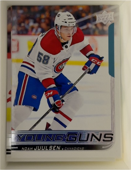 2018-19 Upper Deck #482 Noah Juulsen Young Guns — front