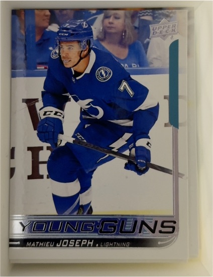 2018-19 Upper Deck Series 2 #483 Mathieu Joseph — front