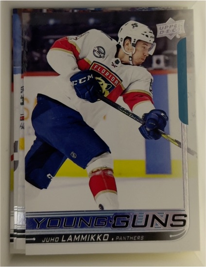2018-19 Upper Deck #485 Juho Lammikko Young Guns Rookie Card — front