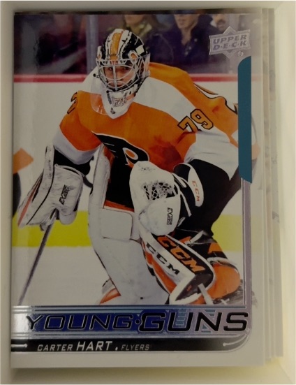 2018-19 Upper Deck #491 Carter Hart Young Guns Rookie — front