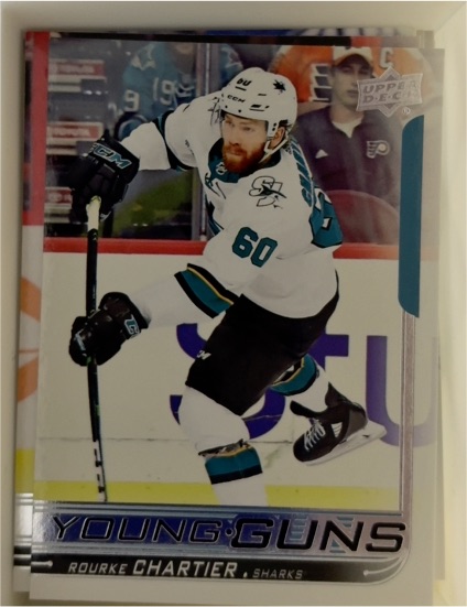 2018-19 Upper Deck #495 Rourke Chartier Young Guns — front