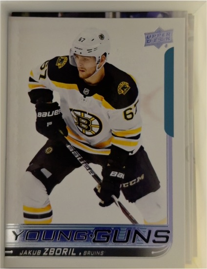 2018-19 Upper Deck Series 2 Young Guns #498 Jakub Zboril — front