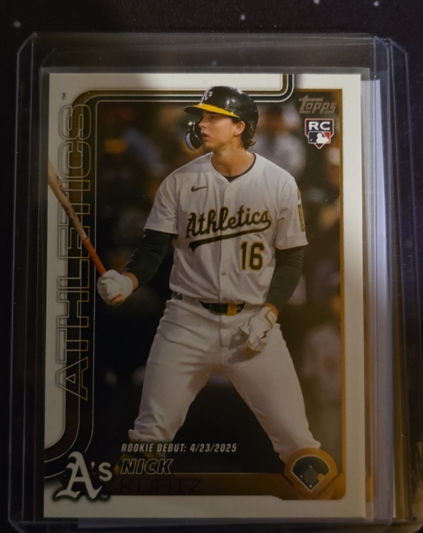 2025 Topps Update Series #US197 Nick Kurtz — front
