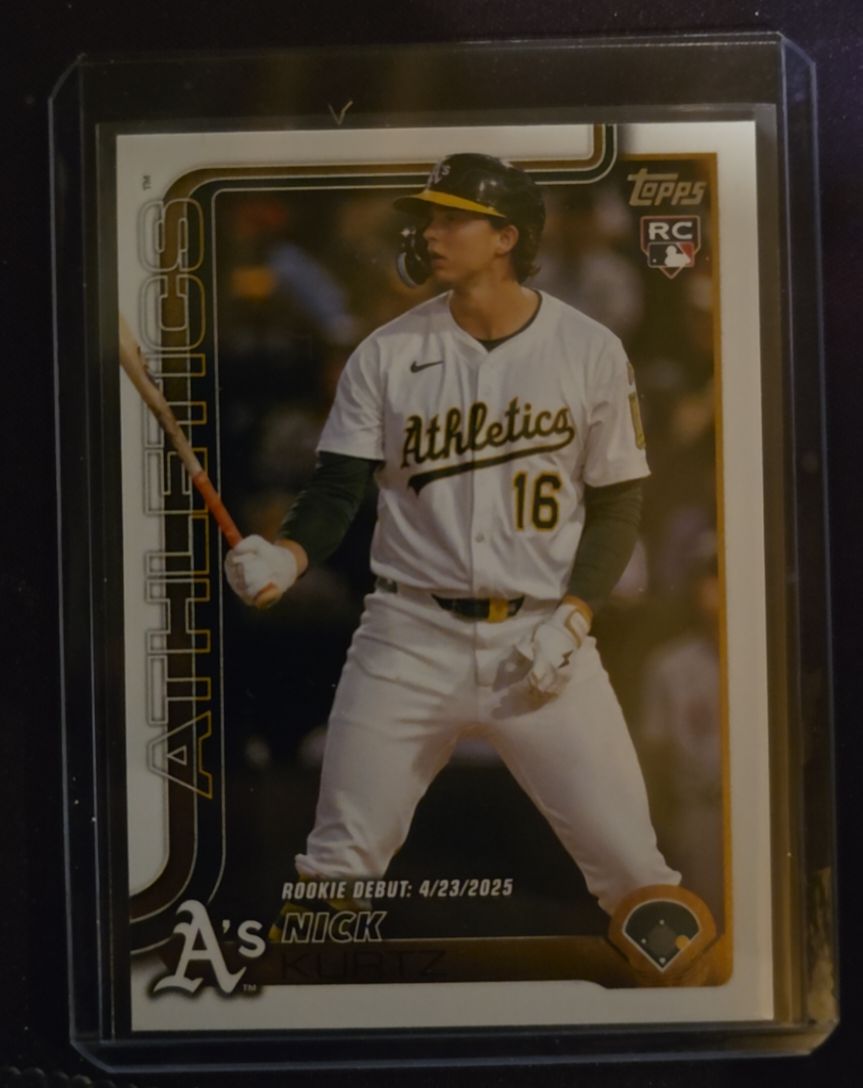2025 Topps Chrome Update Series #USC180 Nick Kurtz — front