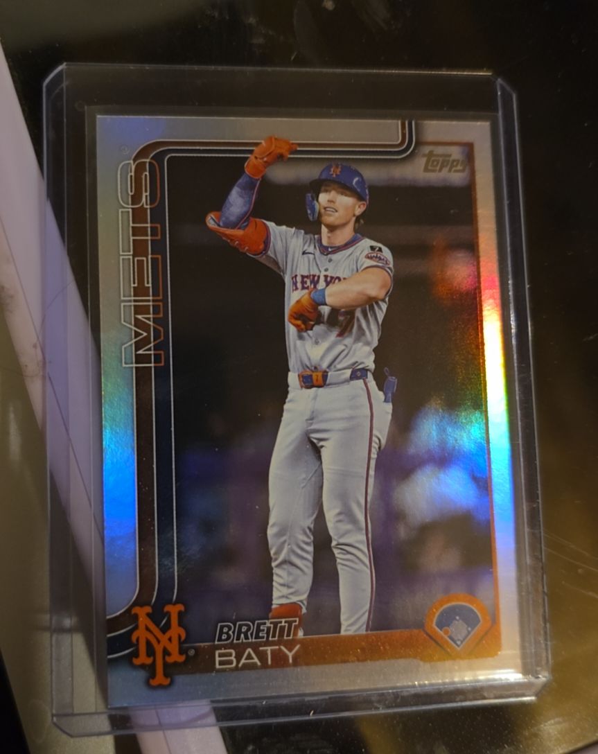 2025 Topps Update Series #US155 Brett Baty — front