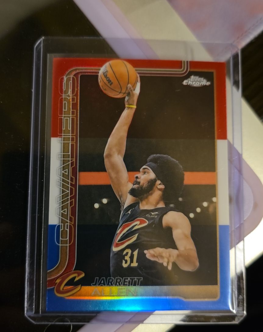 2025-26 Topps Chrome #52 Jarrett Allen — front