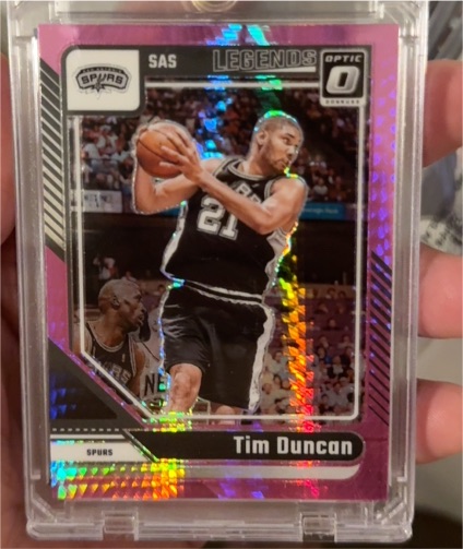 2024-25 Panini Donruss Optic #248 Tim Duncan — front
