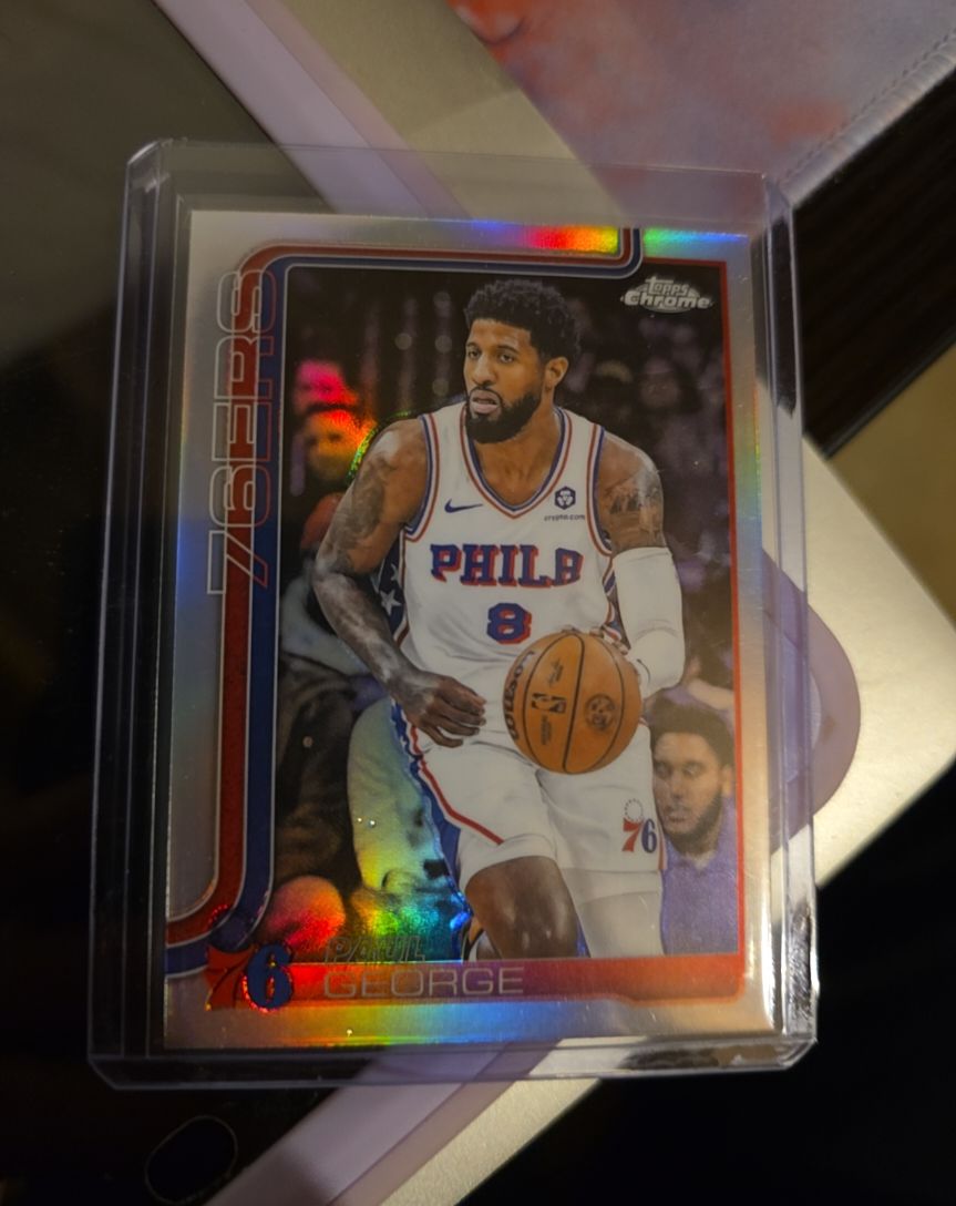 2025-26 Topps Chrome #171 Paul George — front