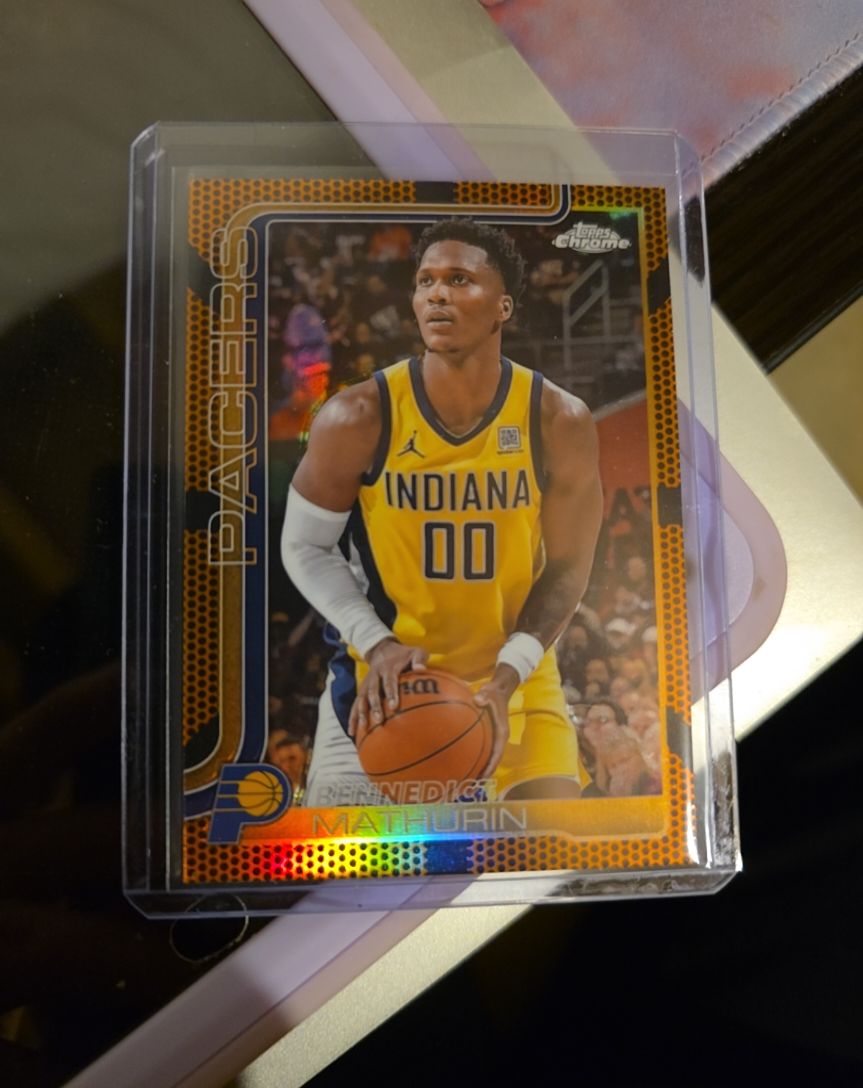 2025-26 Topps Chrome #93 Bennedict Mathurin — front
