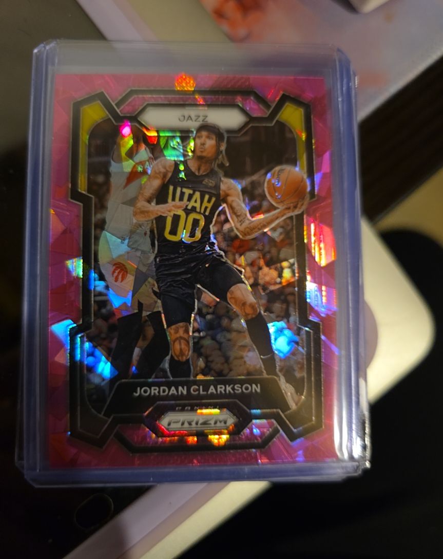 2023-24 Panini Prizm #65 Jordan Clarkson — front