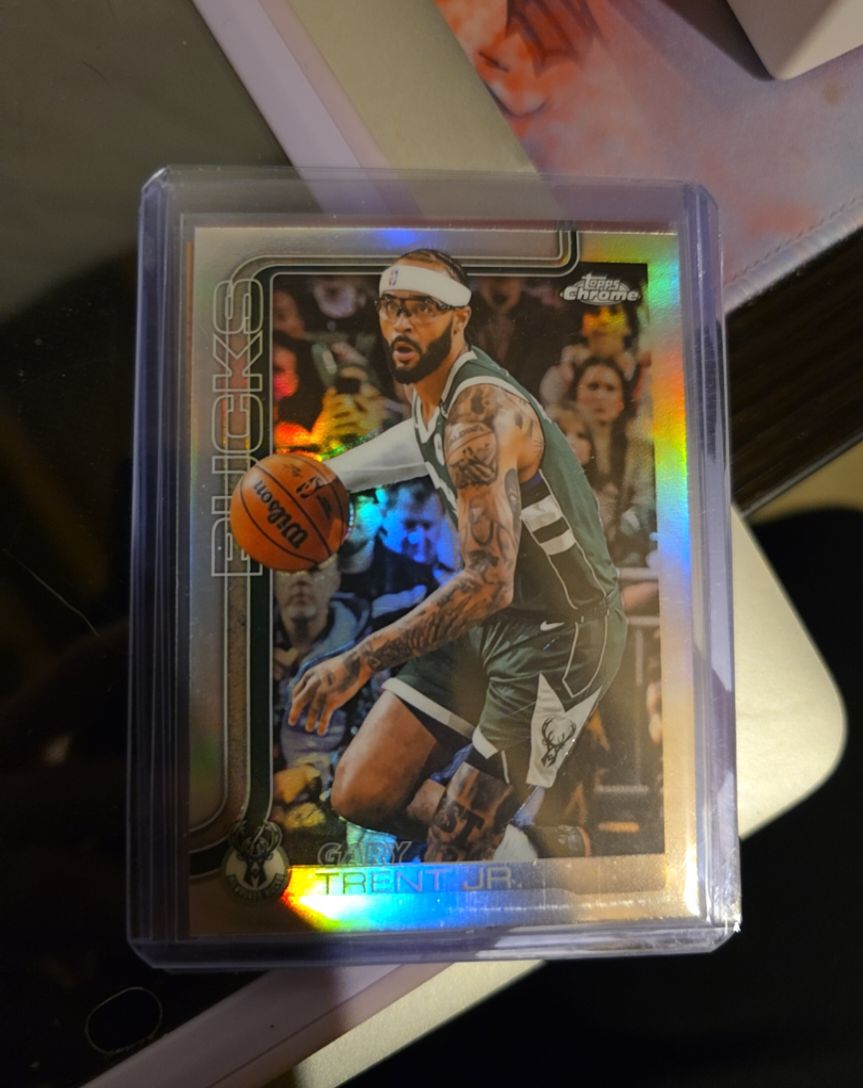 2025-26 Topps Chrome #110 Gary Trent Jr. — front