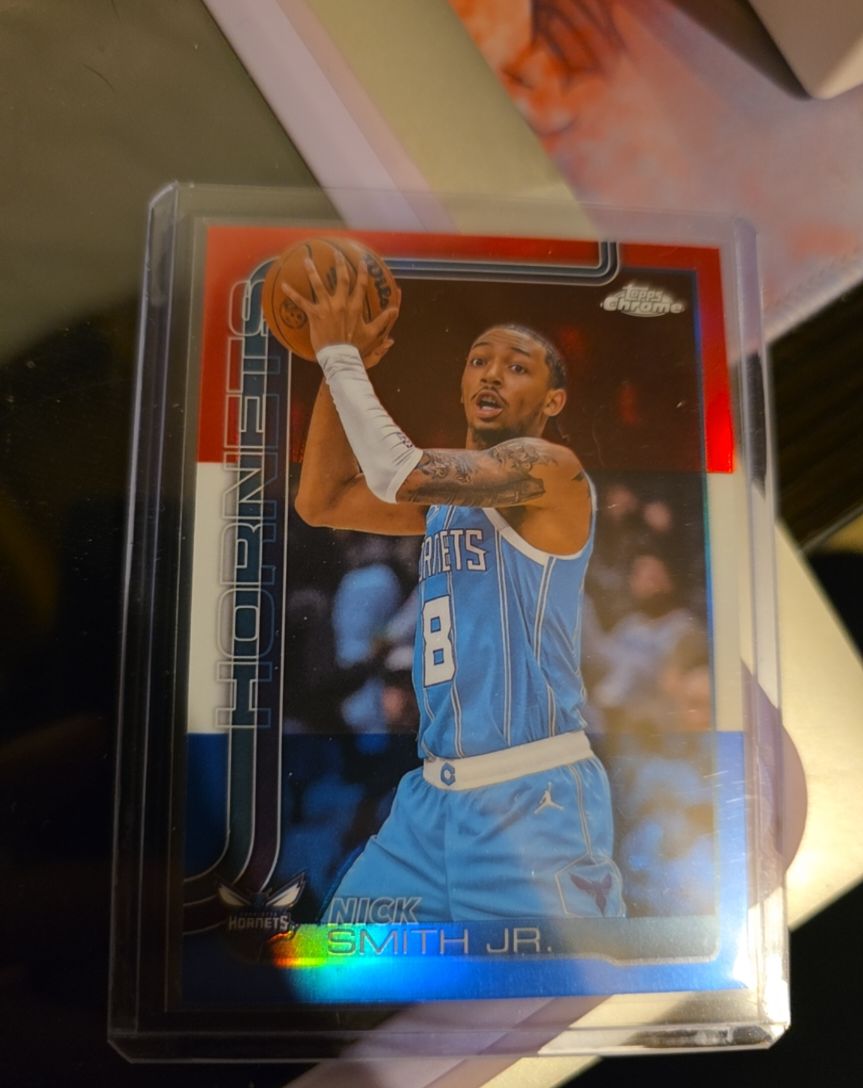 2025-26 Topps Chrome #26 Nick Smith Jr. — front