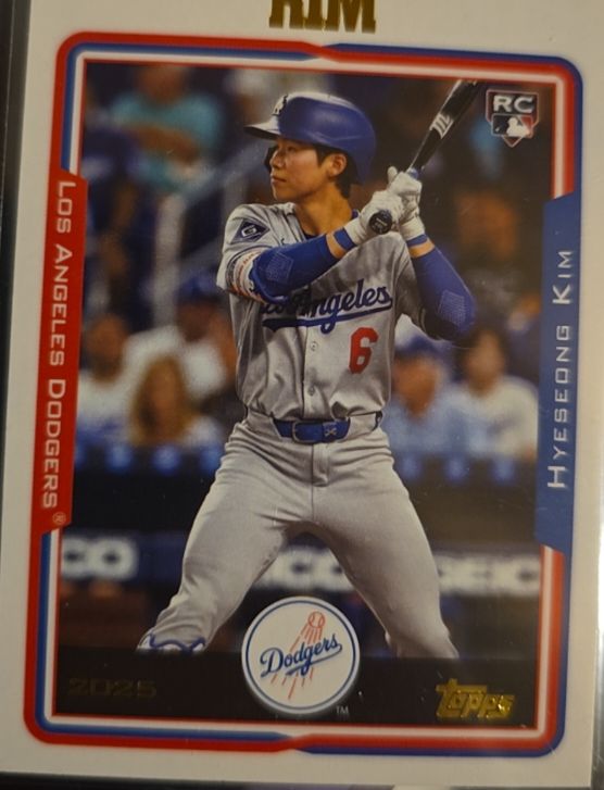 2025 Topps Archives #207 Hyeseong Kim — front