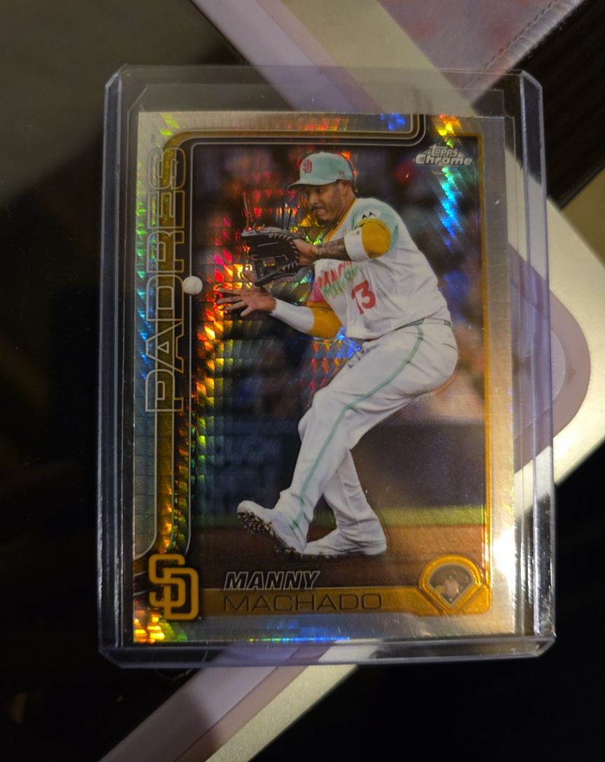2025 Topps Chrome #53 Manny Machado — front