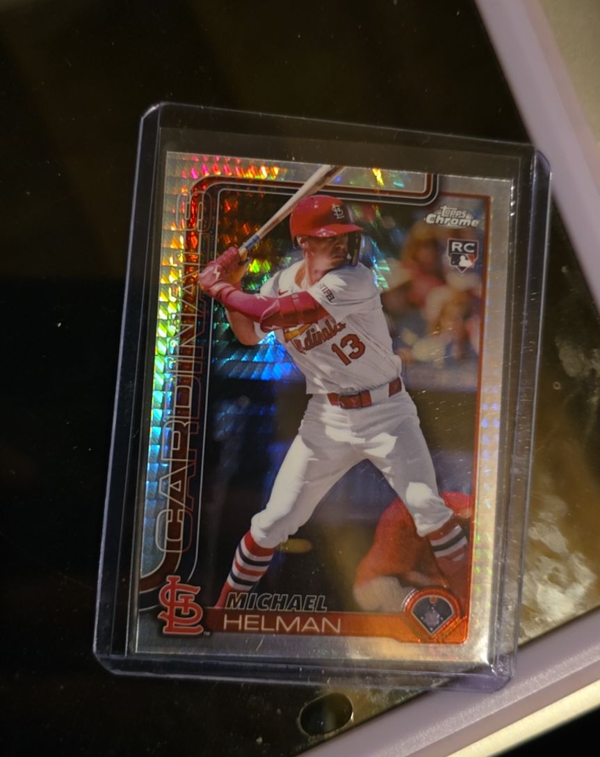 2025 Topps Chrome #104 Michael Helman — front