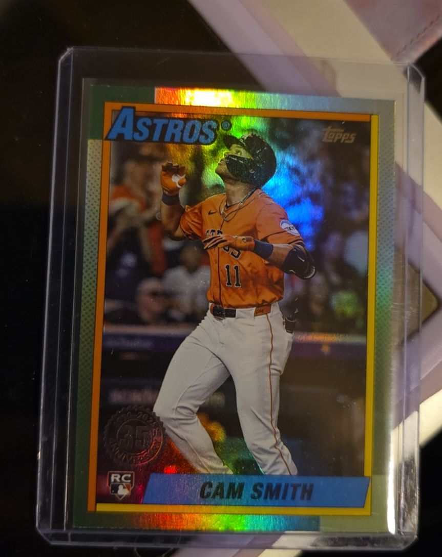 2025 Topps Update Series - 1990 Topps Baseball Cam Smith #U90-44 — front