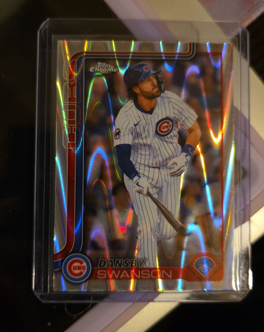 2025 Topps Chrome #303 Dansby Swanson — front