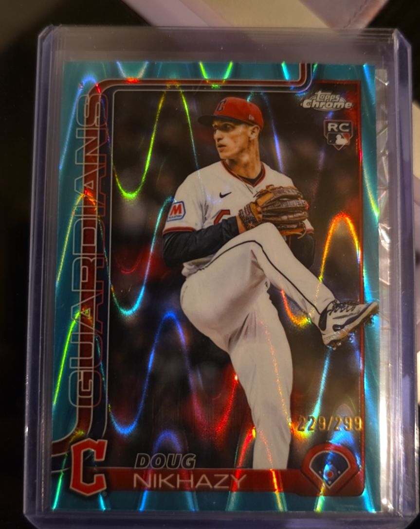 2025 Topps Chrome Update Series #USC119 Doug Nikhazy — front
