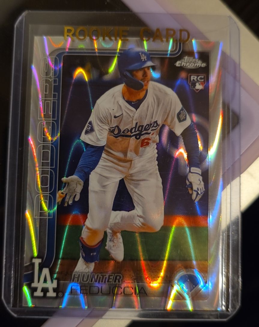 2025 Topps Chrome #288 Hunter Feduccia — front