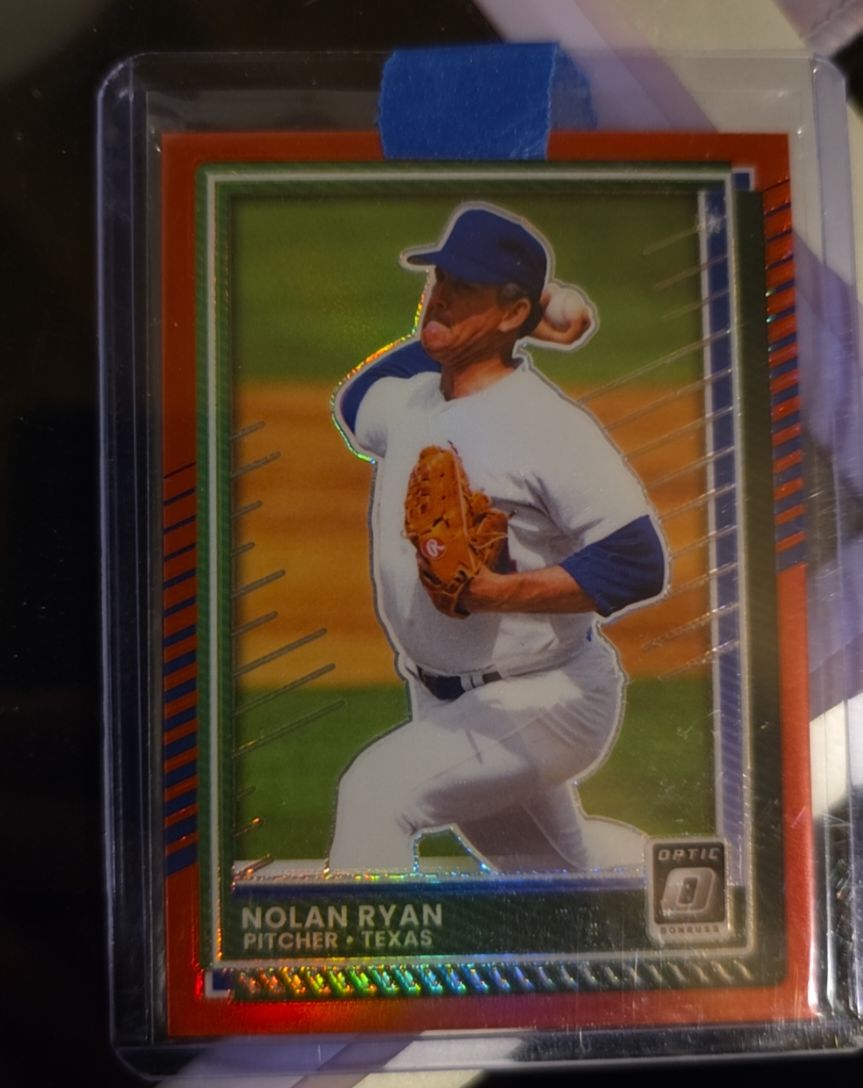 2025 Panini Donruss Optic #44 Nolan Ryan Texas Rangers — front