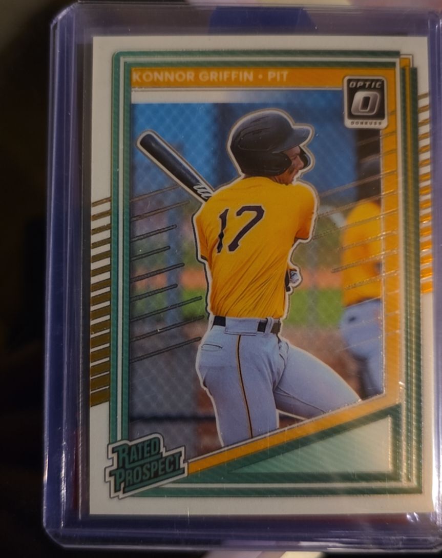 2025 Panini Donruss Optic Rated Prospects #123 Konnor Griffin — front