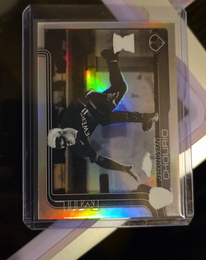 2025 Topps Chrome #262 Jackson Chourio — front