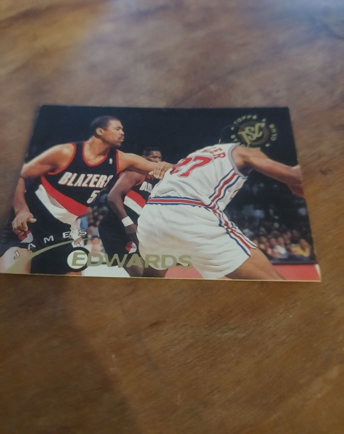 1994-95 Topps Stadium Club #242 James Edwards — front