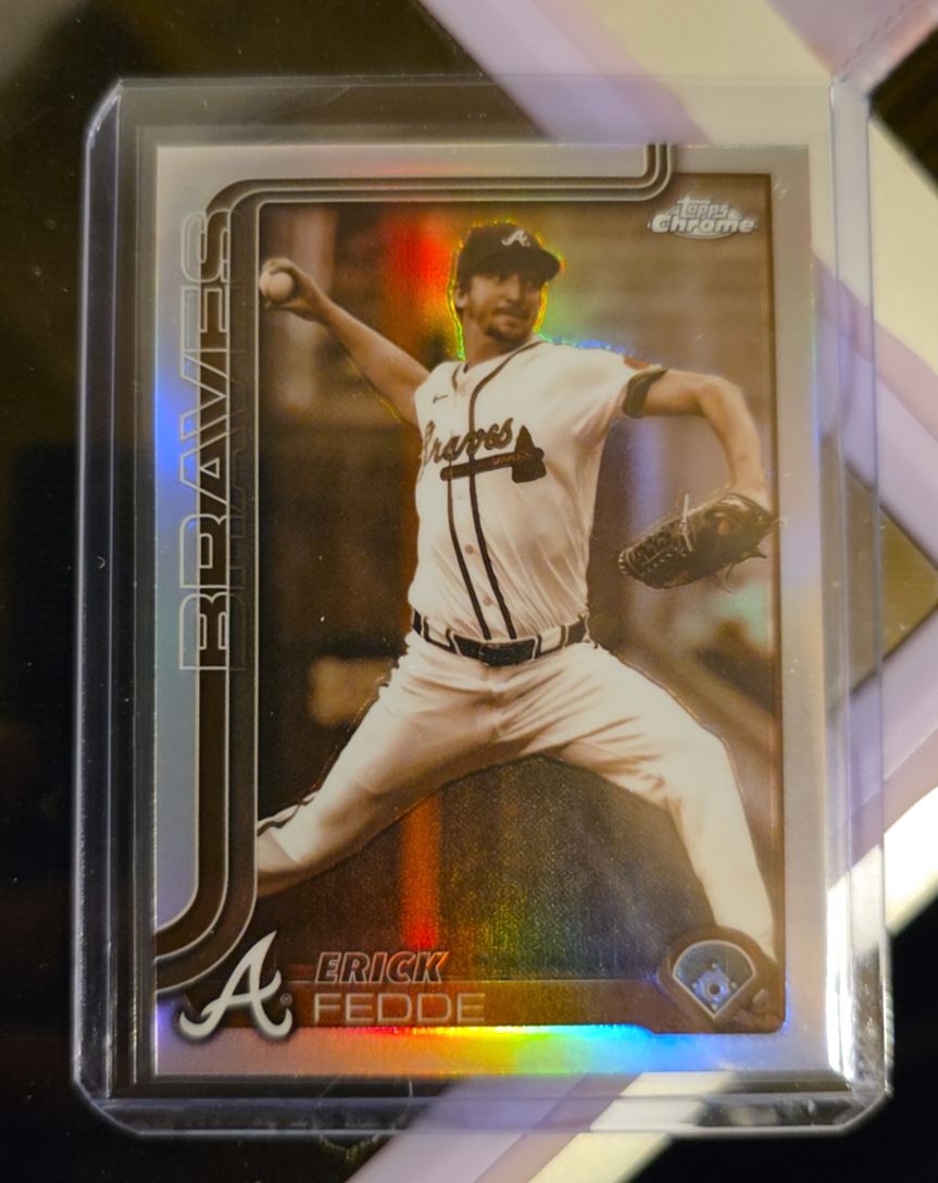 2025 Topps Chrome Update #USC89 Erick Fedde — front