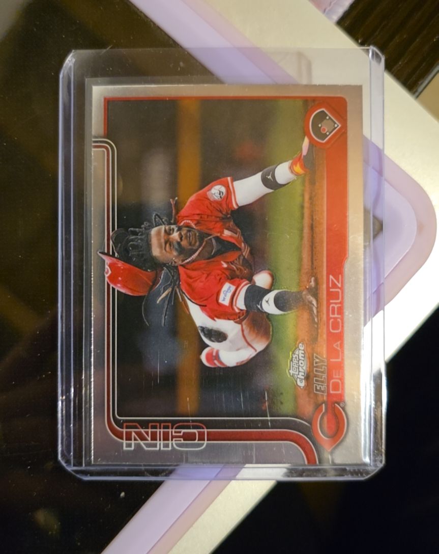 2025 Topps Chrome Update #USC189 Elly De La Cruz — front