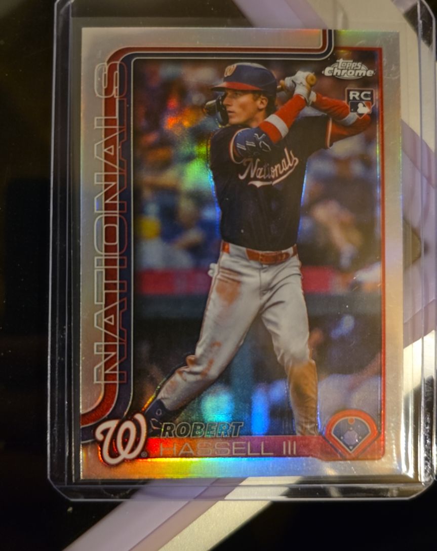 2025 Topps Chrome Update #USC154 Robert Hassell III — front