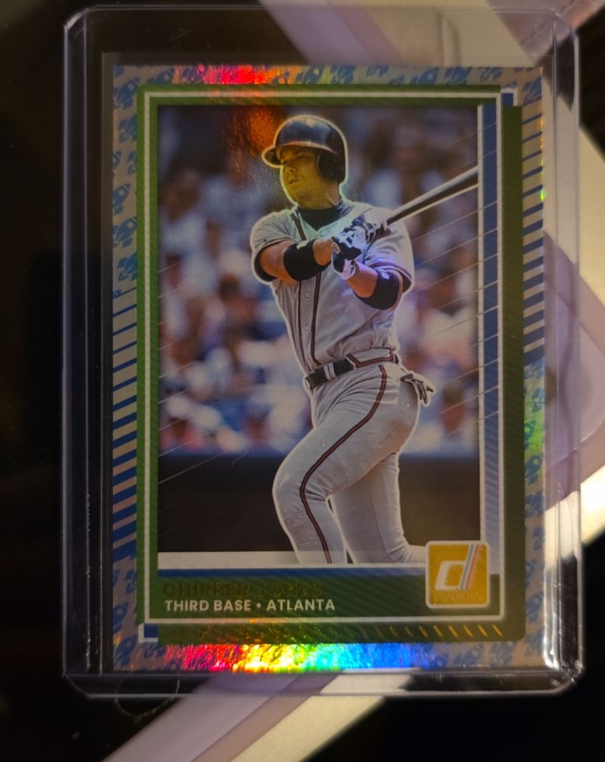 2025 Donruss #92 Chipper Jones — front