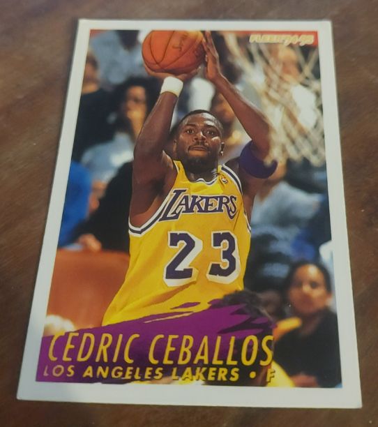 1994-95 Fleer #306 Cedric Ceballos — front