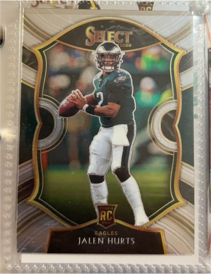 2020 Panini Select #50 Jalen Hurts — front