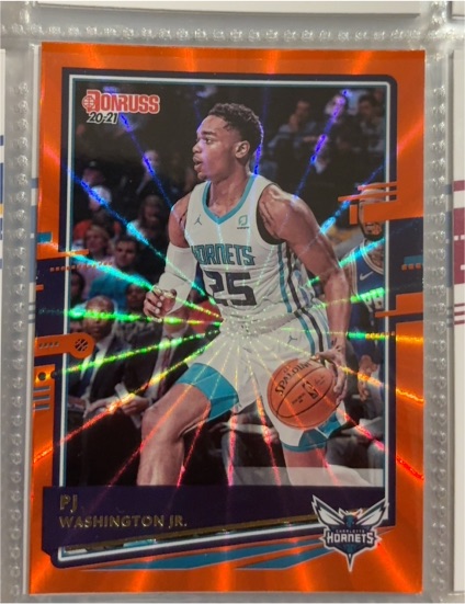 2020-21 Donruss #63 PJ Washington Jr. — front