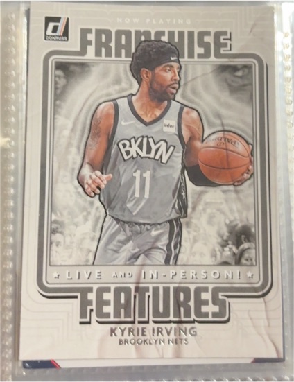 2020-21 Donruss #3 Kyrie Irving Franchise Features — front