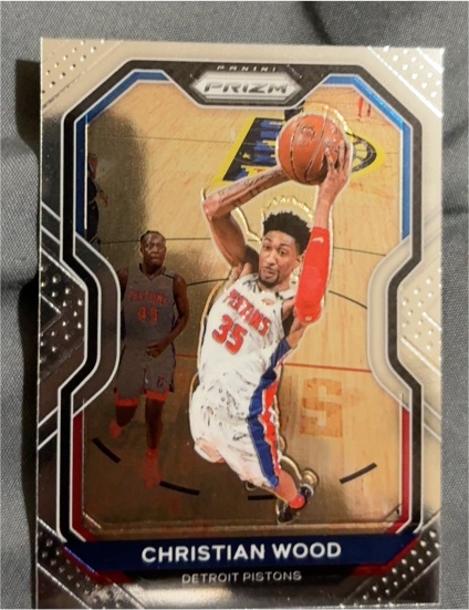 2020-21 Panini Prizm #217 Christian Wood — front