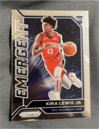 2020-21 Panini Prizm #1 Kira Lewis Jr. Emergent — front