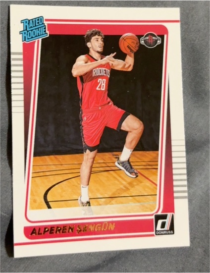 2021-22 Donruss #219 Alperen Sengun — front