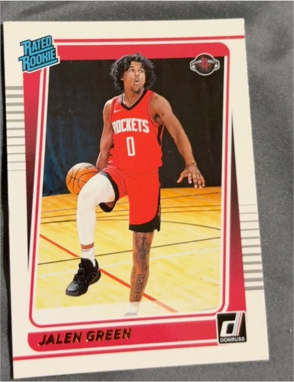 2021-22 Donruss #209 Jalen Green — front